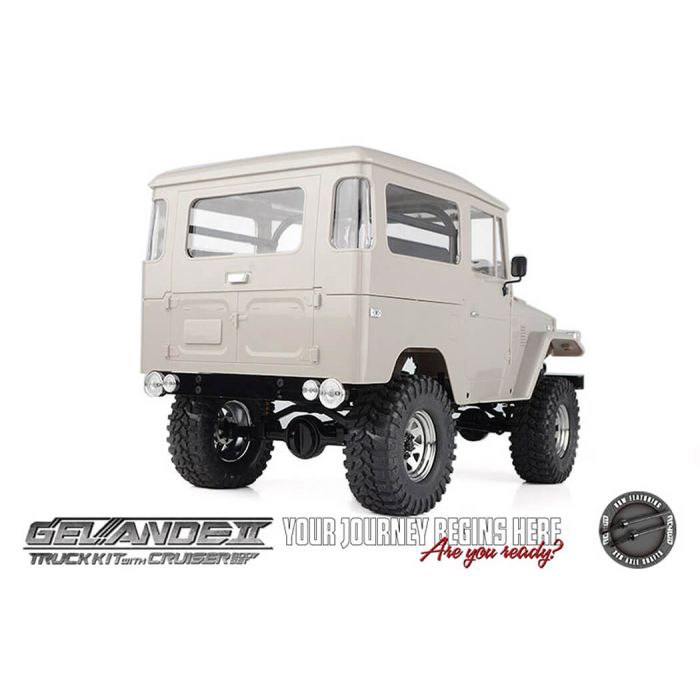 RC4WD Gelande 2 RC Crawler Truck Kit w/2025 Cruiser Body Set