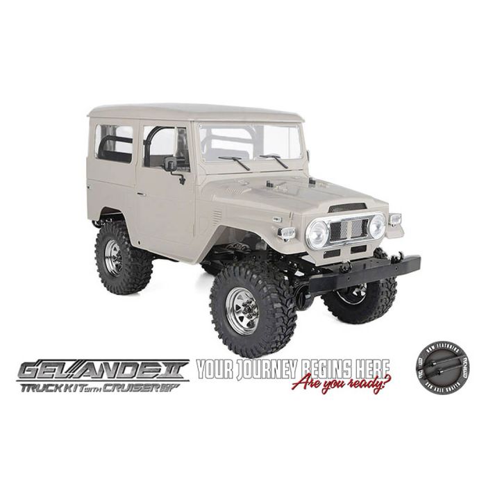 RC4WD Gelande 2 RC Crawler Truck Kit w/2025 Cruiser Body Set