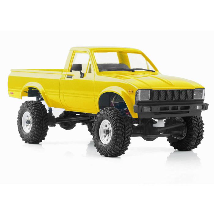 RC4WD 1/24 Trail Finder 2 RTR RC Crawler Truck w/Mojave 2 Hard Body Set – Yellow