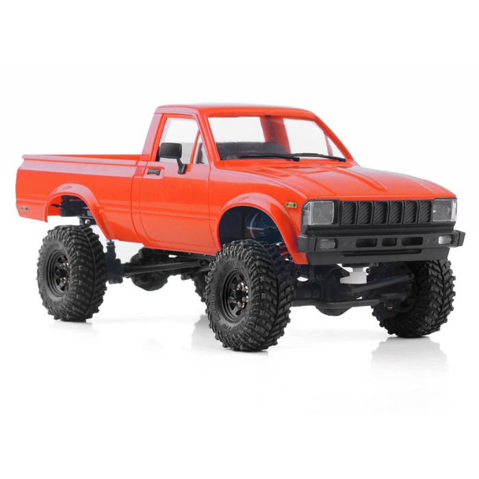 RC4WD 1/24 Trail Finder 2 RTR RC Crawler Truck w/Mojave 2 Hard Body Set – Red