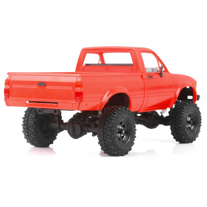 RC4WD 1/24 Trail Finder 2 RTR RC Crawler Truck w/Mojave 2 Hard Body Set – Red