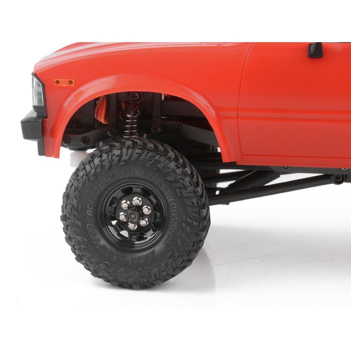RC4WD 1/24 Trail Finder 2 RTR RC Crawler Truck w/Mojave 2 Hard Body Set – Red