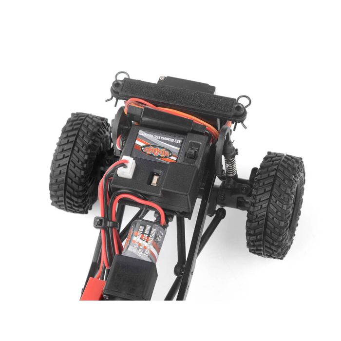 RC4WD 1/24 Trail Finder 2 RTR RC Crawler Truck w/Mojave 2 Hard Body Set – Red