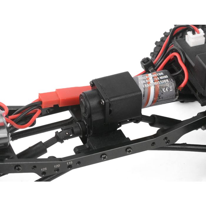RC4WD 1/24 Trail Finder 2 RTR RC Crawler Truck w/Mojave 2 Hard Body Set – Red
