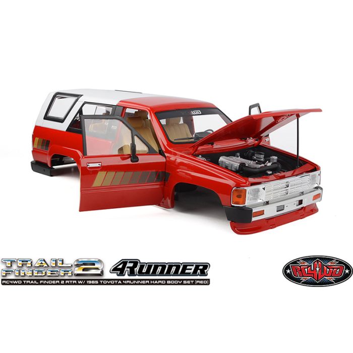 RC4WD Trail Finder 2 1985 Toyota 4Runner Hilux Surf RTR RC Truck - Red