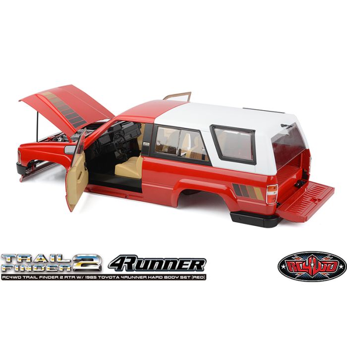 RC4WD Trail Finder 2 1985 Toyota 4Runner Hilux Surf RTR RC Truck - Red