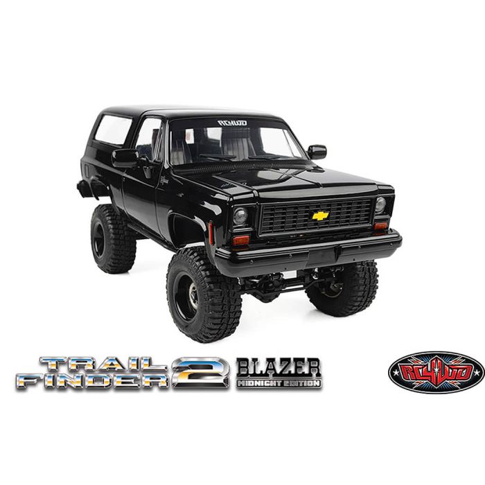 RC4WD Trail Finder 2 RTR RC Crawler Truck w/Chevrolet Blazer Body Midnight Edit.
