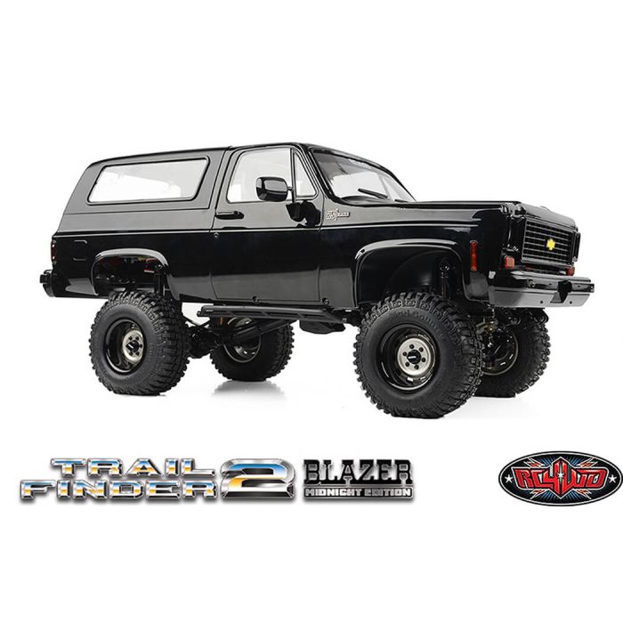 RC4WD Trail Finder 2 RTR RC Crawler Truck w/Chevrolet Blazer Body Midnight Edit.