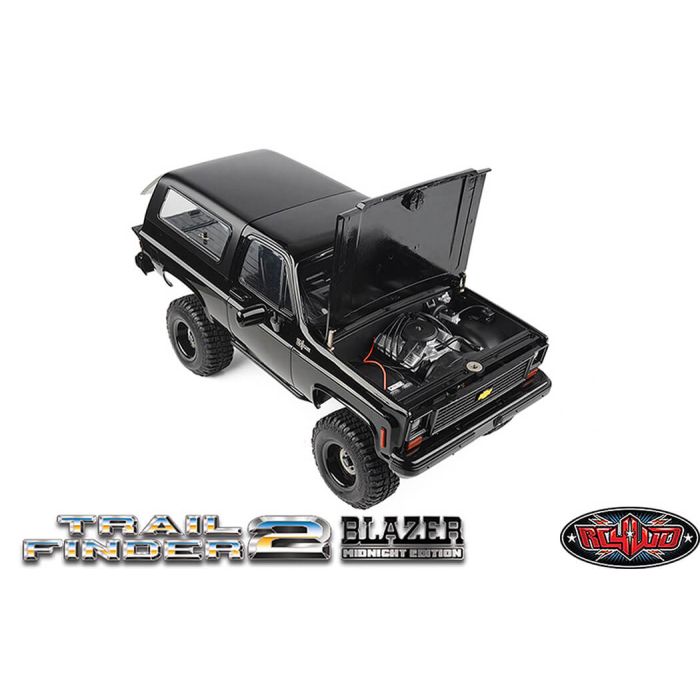 RC4WD Trail Finder 2 RTR RC Crawler Truck w/Chevrolet Blazer Body Midnight Edit.