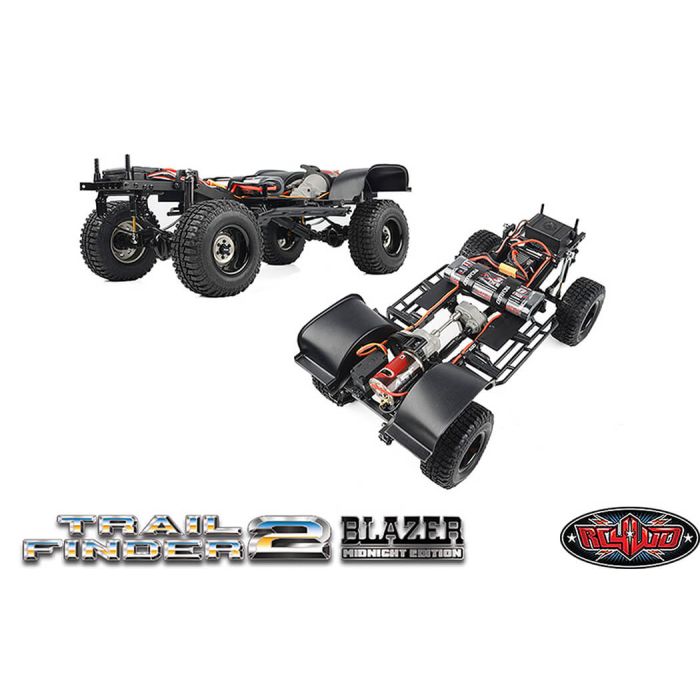 RC4WD Trail Finder 2 RTR RC Crawler Truck w/Chevrolet Blazer Body Midnight Edit.