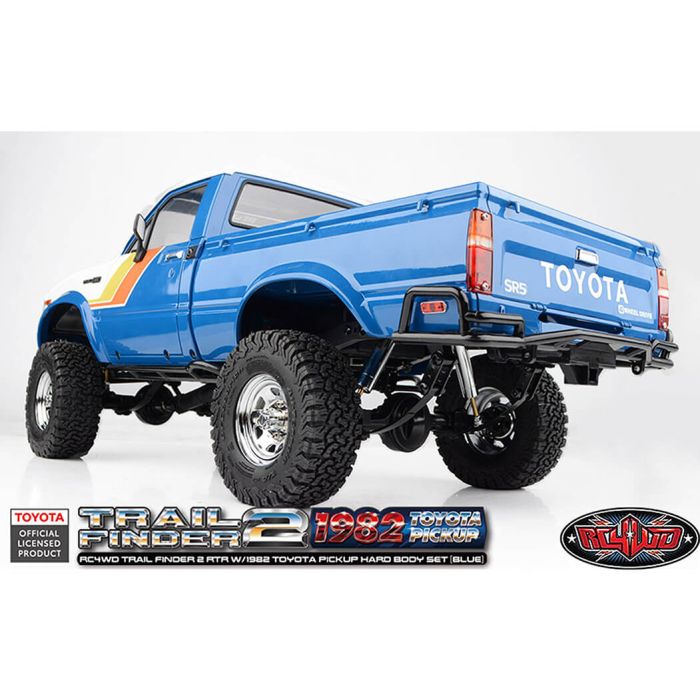 RC4WD Trail Finder2 RTR RC Crawler Truck w/1982 Toyota Pickup Hard Body - Blue