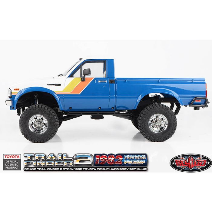RC4WD Trail Finder2 RTR RC Crawler Truck w/1982 Toyota Pickup Hard Body - Blue