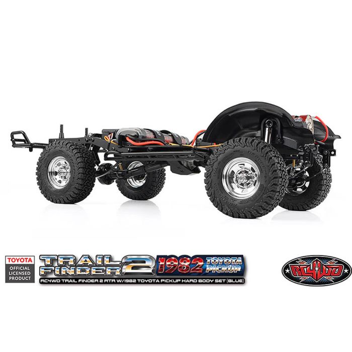 RC4WD Trail Finder2 RTR RC Crawler Truck w/1982 Toyota Pickup Hard Body - Blue