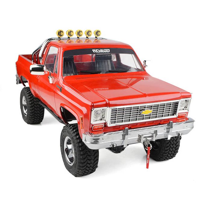 RC4WD Hidden Winch Aluminium Front Bumper For Chev. Blazer/K10