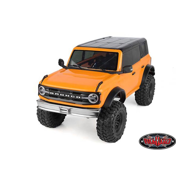 RC4WD Retro Front Aluminium Bumper For TRX-4 2021 Ford Bronco