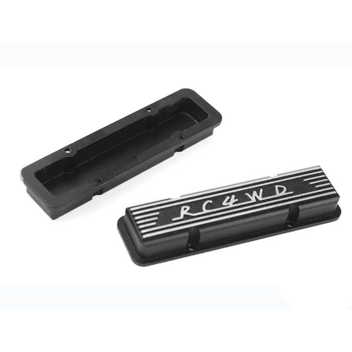 RC4WD Aluminium Valve Covers For Scale V8 Engine (Black)