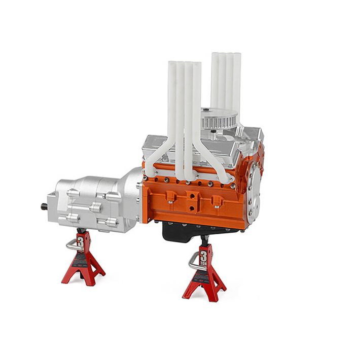 RC4WD Plastic Exhaust Longtube Headers For V8 Scale Engine V1