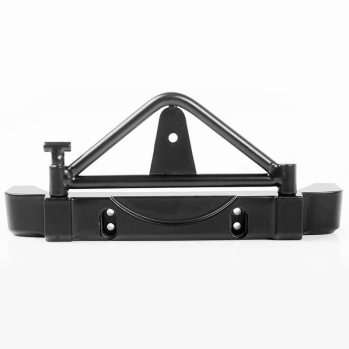 RC4WD Tough Armor Rear Bumper W/Spare Tyre Mount For 1/18 Gelande II RTR W/Black Rock Body