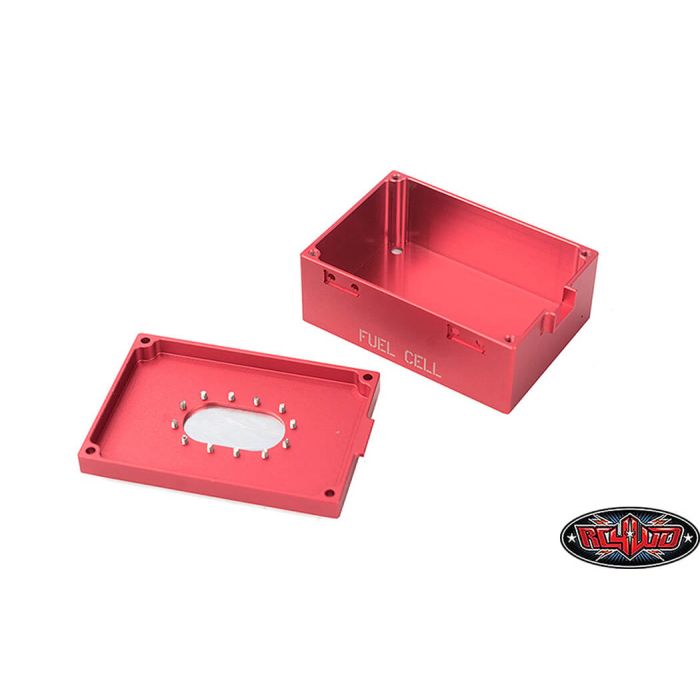 RC4WD Billet Aluminium Fuel Cell Radio Box (Red)