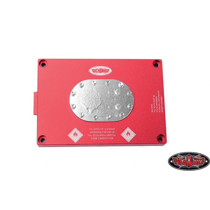 RC4WD Billet Aluminium Fuel Cell Radio Box (Red)