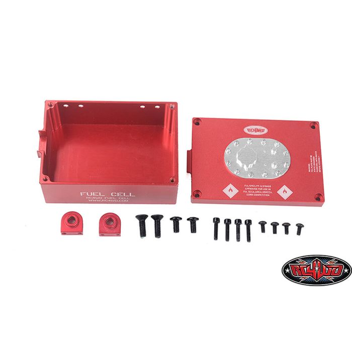 RC4WD Billet Aluminium Fuel Cell Radio Box (Red)