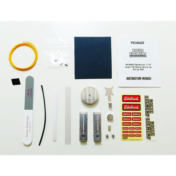 RC4WD Edelbrock 1/10 Scale V8 Motor Dress Up Kit By Rec