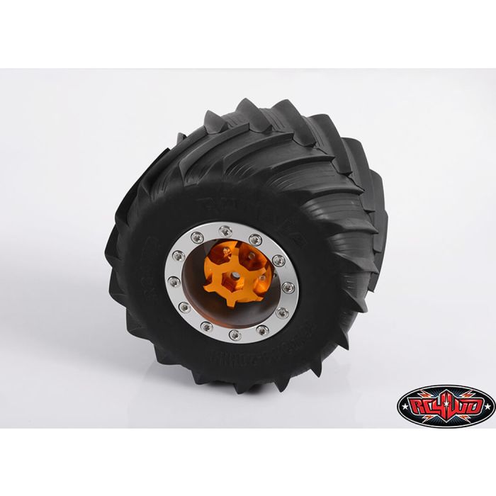 RC4WD Universal Monster Truck Beadlock Wheels V2 For Clod Buster (Aluminium)