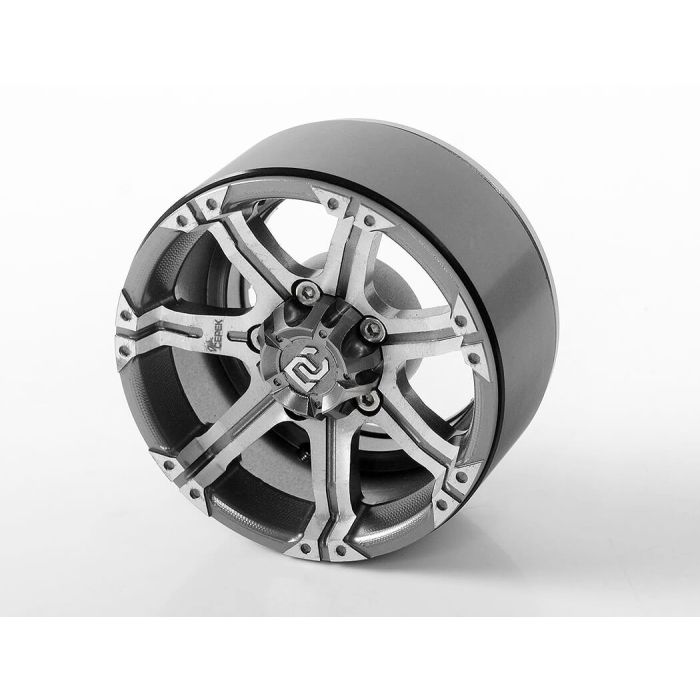 RC4WD Dick Cepek Gun Metal 7 1.9" Internal Beadlock Wheels