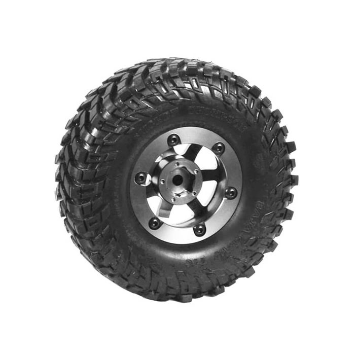 RC4WD Dick Cepek Gun Metal 7 1.9" Internal Beadlock Wheels