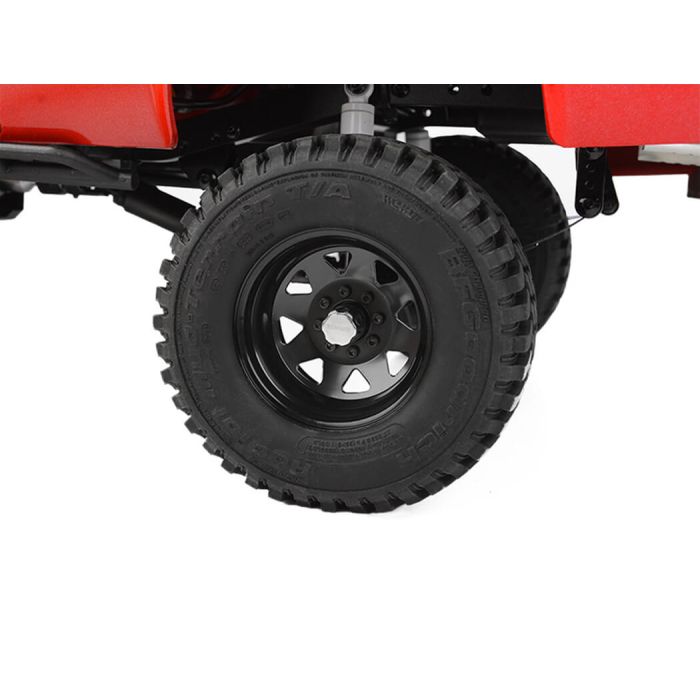 RC4WD 8lug Deep Dish Wagon 1.9 Steel Stamped B/L Wheels Black