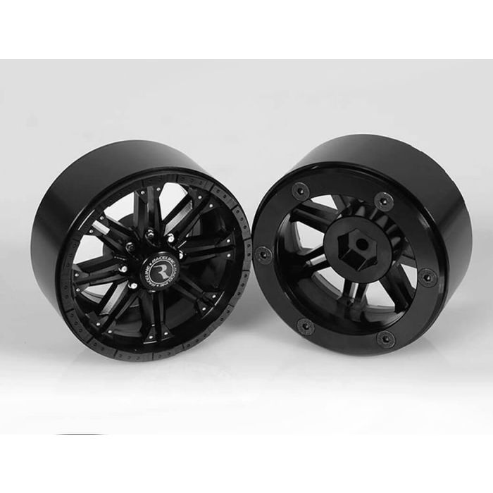 RC4WD Raceline Octane 2.2" Beadlock Wheels (Black)