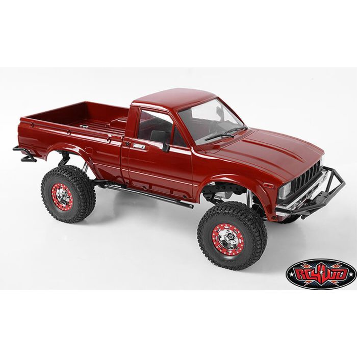 RC4WD Tro 1.7" Stamped Steel Beadlock Wheels (Red/Chrome)