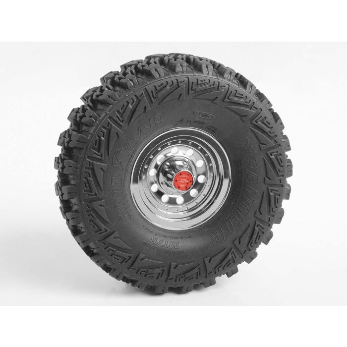 RC4WD Classic 10-Hole Chrome 1.9" Beadlock Wheels