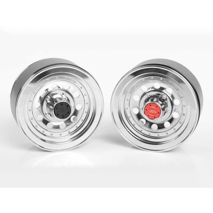 RC4WD Classic 10-Hole Chrome 1.9" Beadlock Wheels