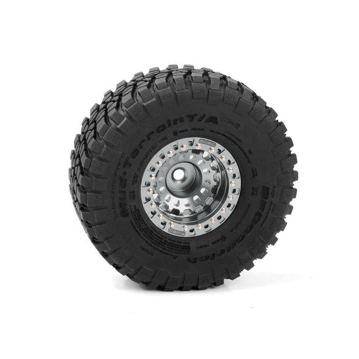 RC4WD Fuel Off-Road 1.55 Zephyr Beadlock Wheels (Gunmetal)