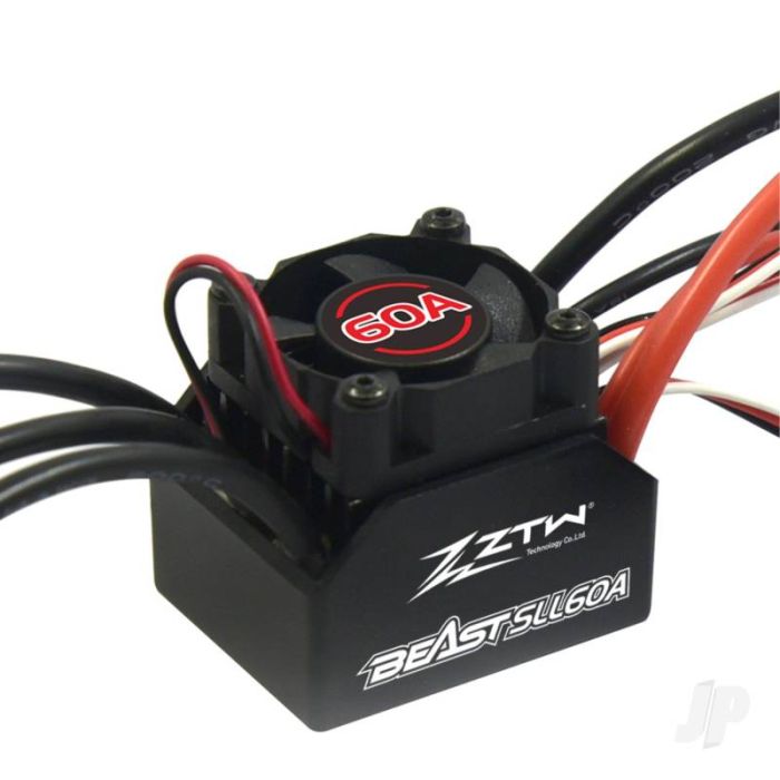 ZTW 1:10 RC Car Brushless Beast SLL Combo w/ 60A ESC + 4P SL 3650B 4350Kv Motor
