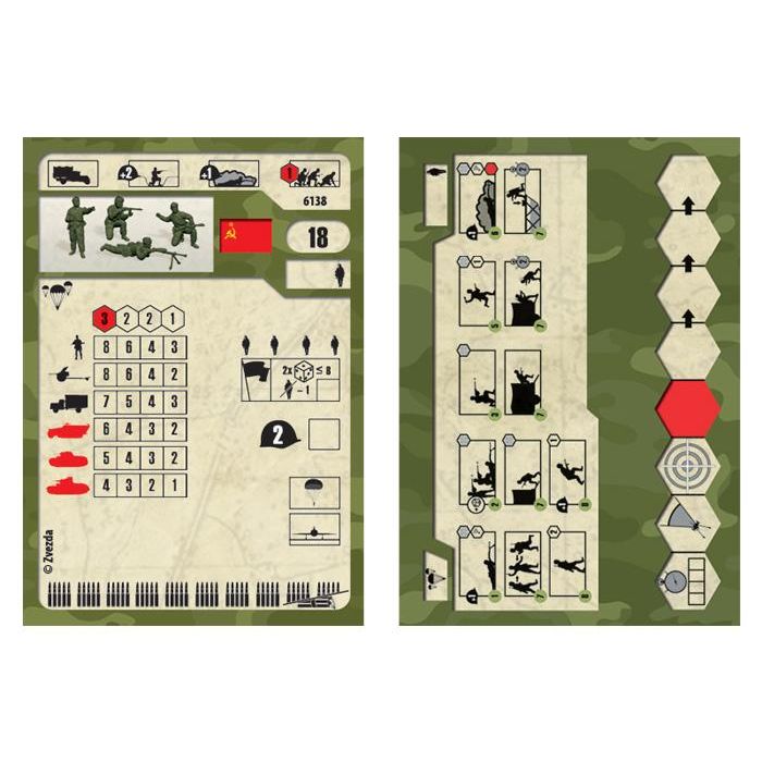 ZVEZDA 1:72 WWII Soviet Paratroopers Team Soldiers Plastic Model Kit Figures