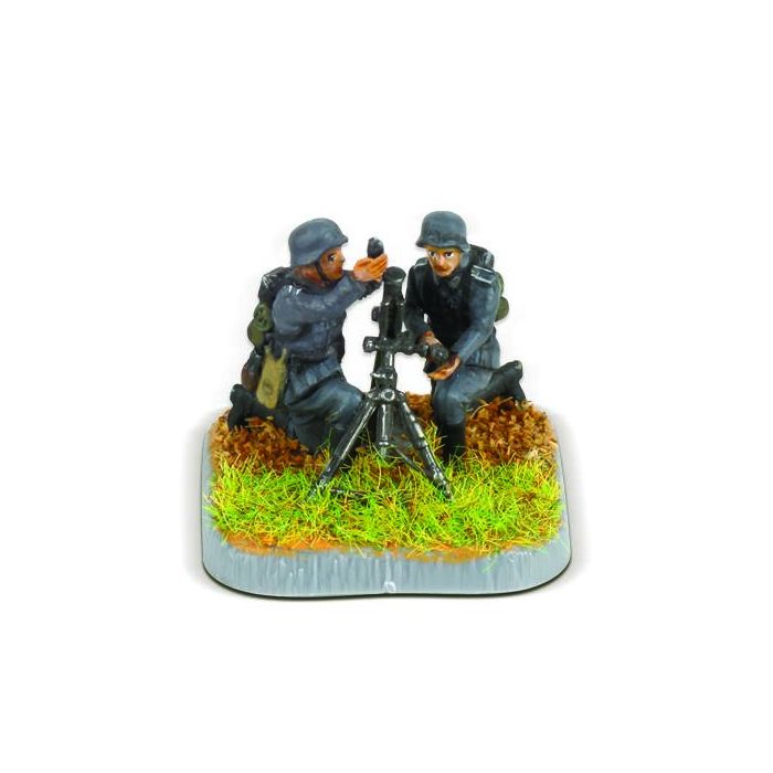 ZVEZDA 1:72 WWII German 81mm Mortar Crew Plastic Model Kit Figures