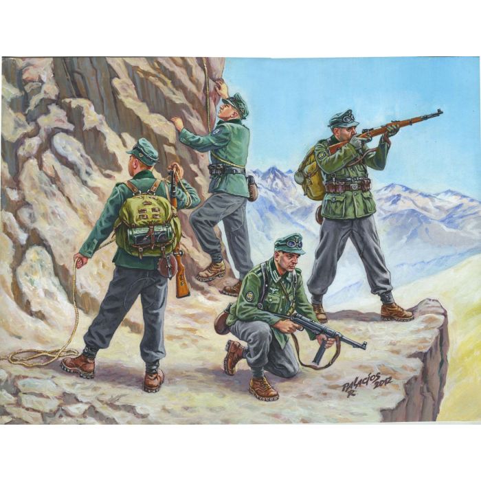 ZVEZDA 1:72 WWII German Infantry Soldier Plastic Model Kit Figures