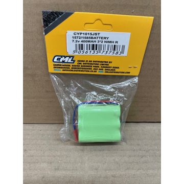 Huina CY1572/1585 Battery 7.2v 400mah 3x2 NIMH Red Jst Plug