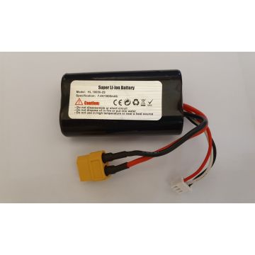 Heng Long Tank Battery LiIon 2S 7.4V 1800mAh w/ XT60 Connector Plug