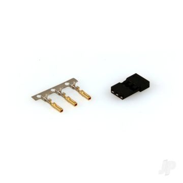 Hitec Housing & Gold Pin Connector (54801) 