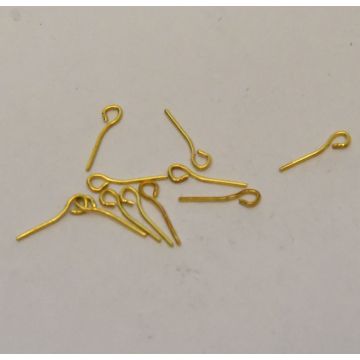 Mantua Brass Eyelets 1.8x8mm Pack of 10 for Scale Model Boats & Ships