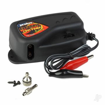 JP Deluxe Electric Fuel Pump 6-12V for use with RC Model Glow Nitro Fuel Only