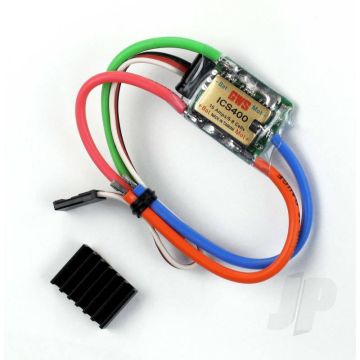 GWS ICS-400 Brushed ESC (15A) 6-10 Cells BEC