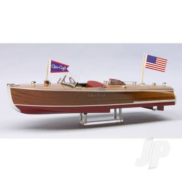 Dumas Chris-Craft 16ft Hydroplane 1941 24ins (1254) Model Ship Boat Kit