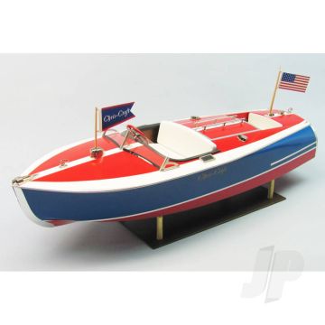 Dumas 16ft Chris-Craft Painted Racer (1263) Wooden Ship Boat Kit