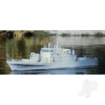 Dumas U.S.S. Crocket (1218) Wooden Ship Boat Kit