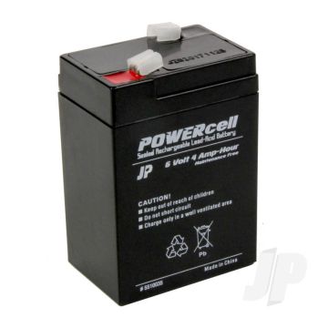 JP 6V 4Ah Powercell Gel Battery for RC Model Boat