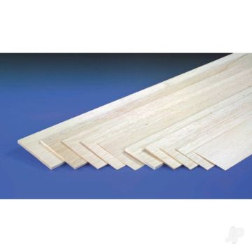 JP 1/16in 6in Sheet Balsa (36in long)